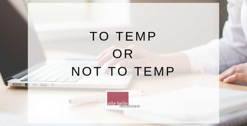 To Temp or Not to Temp