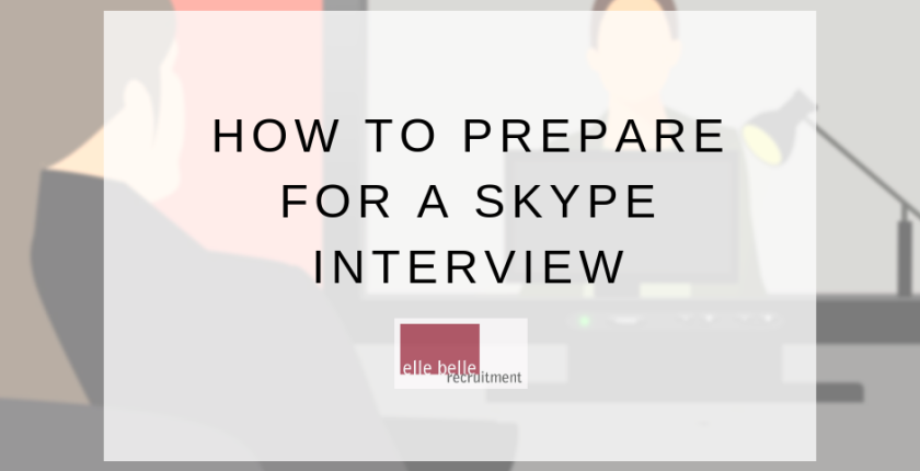 how to prepare for a skype interview